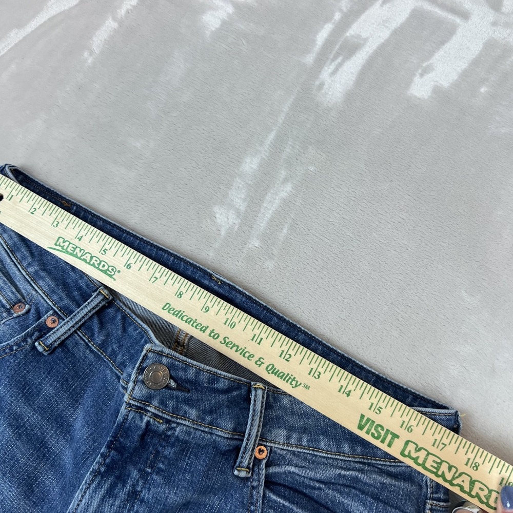 American Eagle Jeans Mens 36x30 Blue Denim Original Bootcut Whisker Casual - Picture 6 of 12